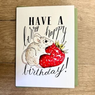 Berry Happy Birthday Greeting Card