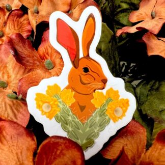 Cholla Hare Sticker