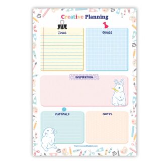 Creative Planning Rabbit Memo Pad