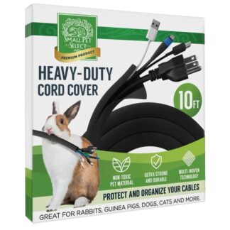 Small Pet Heavy Duty Cord Cover - Black