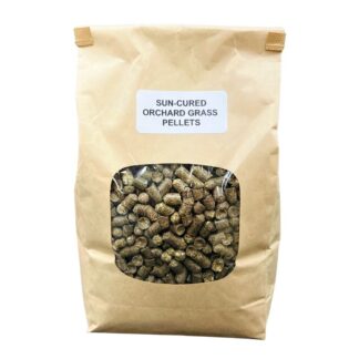 Sun-Cured Orchard Grass Pellets - 2 lbs