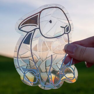 Bunny Suncatcher Decal